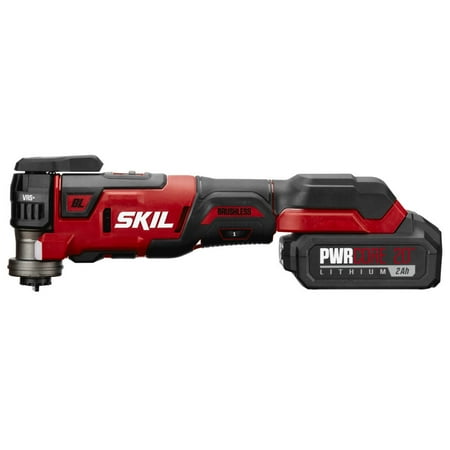 UPC: 0039725000156 | Skil Os5937-10 Skil Pwrcore 20 Brushless 20V Oscillating Multitool Kit