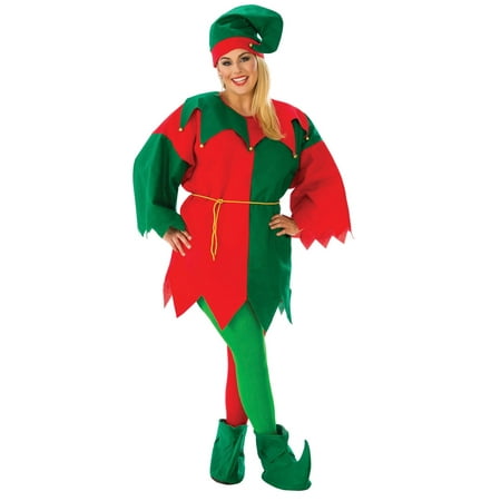 Adult Economy Elf Plus Size Costume