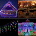thumbnail image 4 of Guirnalda de luces Kemooie para exteriores, 400 LED, 8 m x 1 m, multicolor, 4 of 6