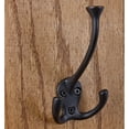 thumbnail image 4 of GlideRite 4-1/2 in. Large Tri Wall Coat Hooks, Oil Rubbed Bronze, Pack of 5, 4 of 4