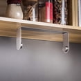 thumbnail image 5 of YIGII Paper Towel Holder Wall Mount Under Cabinet for Kitchen Roll Paper Adhesive Stainless Steel Silver Paper Towel Rack, 5 of 7