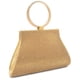 thumbnail image 2 of Bolsa de mano de vidrio liwen store para mujer dorado L, 2 of 5