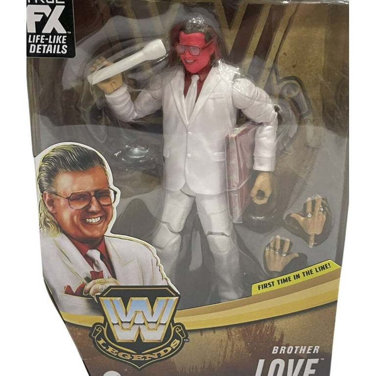 WWE Elite Legends Series 19 Brother Love 5-in Action Figure WWE Elite Legends Series 19 Brother Love 5-in Action Figure
