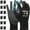 Black, variant on Kebada PU-Coated Work Gloves for Men and Women, 12 Pairs, Small, Touchscreen