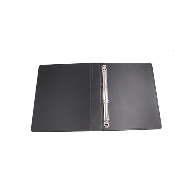 Álbum de sellos postales de cuero, monedas, billetes, colección de sellos, libro, protección de fotos, cubierta de libros, álbumes de dinero, Almacenamiento y organización del hogar Negro Matsuzay HA073826-04