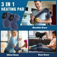 thumbnail image 5 of Cordless Knee Massager with Heat and Vibration, Heated Shoulder Brace Elbow Wrap, Heating Pads for Knee Shoulder Elbow Deep Issue, Knee Heating Pad for Muscle(2pcs), 5 of 7