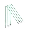 thumbnail image 3 of Paquete de 4 cuerdas elásticas con ganchos de fijación para correas de equipaje duraderas Verde, 3 of 6