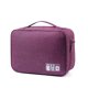 thumbnail image 1 of Typpkmm Electronics Cable Organizer, Portable Storage Bag with Digital Adapter, Multi-Device Compatibility, PURPLE, 1 of 6
