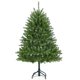 thumbnail image 1 of CazToi 6FT/183CM Árbol Navidad Artificial Incluye Luces LED Multicolor Base Plegable Decoración Interior, 1 of 7