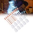 thumbnail image 4 of Wchiuoe 40Pcs Plasma Cutter Consumables Shield Cup Electrodes Ring Tips Durable Plasma Cutter Accessories,Plasma Cutter Accessories,Plasma Cutter Parts, 4 of 8