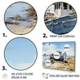 thumbnail image 3 of Designart "Odyssey By The Fishing Boat Shore" Hunting & Fishing Floater Framed Canvas Prints, 3 of 5