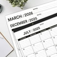 2025 Desk Calendar, January 2025 June 2026, 20252026 Large Desk