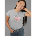 thumbnail image 2 of Mother's Day Nature Lettering Shaped T-Shirt Women -Image by Shutterstock, Female x-Large, 2 of 4