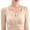 Khaki, variant on JGTDBPO Front Closure Bras For Women No Underwire Plus Size Full Coverage Bras Front Snap Bras Post Surgery Front Closure Brassiere Sports Bra Wireless Minimizer Bra Running Vest Bra