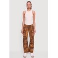 thumbnail image 2 of Women's Acid Wash Straight Leg Utility Jeans, 2 of 5