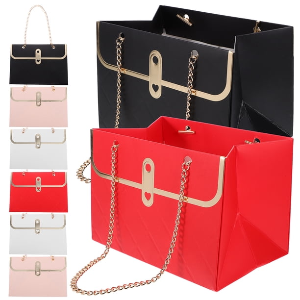 KAKOWELY 8 bolsas de regalo para fiestas, adorables bolsos para niñas, bolsas de regalo para bodas y cumpleaños.