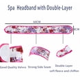 thumbnail image 5 of Bandeau Élastique Unisexe Réglable Protection des Cheveux Imprimé, 5 of 5