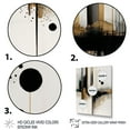thumbnail image 3 of Designart Abstract Transitional Modern Shapes I Canvas Wall Art, 3 of 5