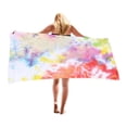 thumbnail image 2 of Summer Microfiber Beach Towel Double-faced Velvet Quick-drying Bath Towel Beach towel Beach Towels Oversized Multicolor, 2 of 2