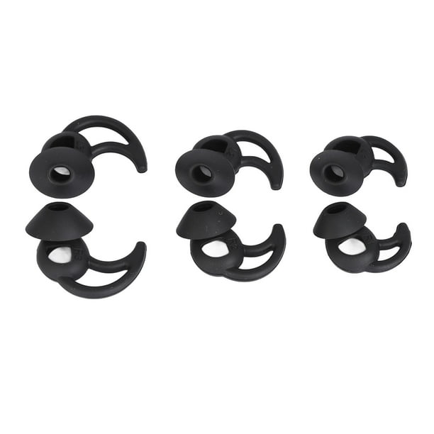 Puntas de Repuesto para Auriculares 3 Juegos de Puntas de Silicona para Auriculares Internos Reducción de Ruido Cómodas y Suaves para Auriculares Deportivos 3 Pares Izquierdo