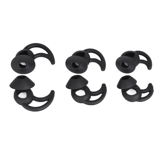 Embouts d'Écouteurs en Silicone§embouts d'Écouteurs de Sport§embouts d'Écouteurs de Remplacement en Silicone§couvercle en Silicone pour Écouteurs§embouts d'Écouteurs de Sport de Remplacement§embouts d'Écouteurs 3 Ensembles Embouts en Silicone