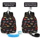thumbnail image 4 of Mochila Accmor para niños pequeños con correa, antipérdida, excavadora de 1 a 3 años, 4 of 7