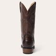 thumbnail image 4 of Men's Stetson Holliday Caiman Boots Handcrafted Round Toe Tobacco, 4 of 7
