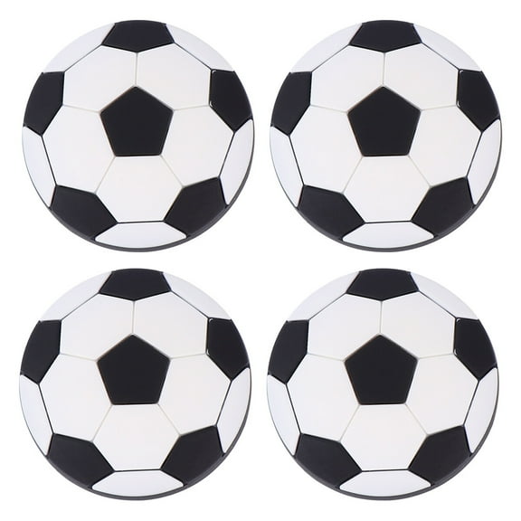 MUSEYA 4Pcs Assorted Color Football Shape Drawer Handle Durable Simple Cabinet Pull for Door