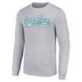 thumbnail image 2 of Men's Starter Heather Gray San Jose Sharks Tailsweep T-Shirt, 2 of 3