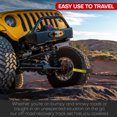 thumbnail image 7 of YIYITOOLS 2Pc Anti-Skid Tire Traction Straps for SUVs, Automatic Tire Chains，Large, 7 of 7