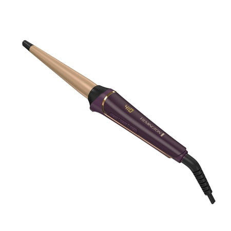 Remington T|Studio™ Thermaluxe™ ¾”-1” Curling Wand, Purple, (Best Large Barrel Curling Wand)