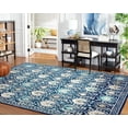 thumbnail image 4 of SAFAVIEH Evoke Milica Bordered Area Rug, Blue/Ivory, 10' x 14', 4 of 10
