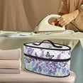 thumbnail image 2 of HELLHERO Steam Iron Storage Holder Butterfly Flower Protective Protective Travel Steamer Bag Fits Travel, Case Only, 2 of 6