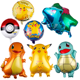thumbnail image 2 of Globo de Pokémon Pikachu Squirtle Bulbasaur Pikachu Figura humana Globo de aluminio Suministros de decoración Regalo de fiesta de cumpleaños para niños, 2 of 5