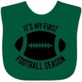 thumbnail image 3 of Inktastic It's My 1st Football Season Boys or Girls Baby Bib, 3 of 4