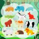 thumbnail image 3 of 13 Uds. Bloques de construcción apilables de animales, juguetes apilables de madera, juego de equilibrio, juguetes Montessori para niños pequeños, niñas y niños, 3 of 5