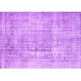 thumbnail image 1 of Ahgly Company Indoor Rectangle Abstract Purple Contemporary Area Rugs, 4' x 6', 1 of 4