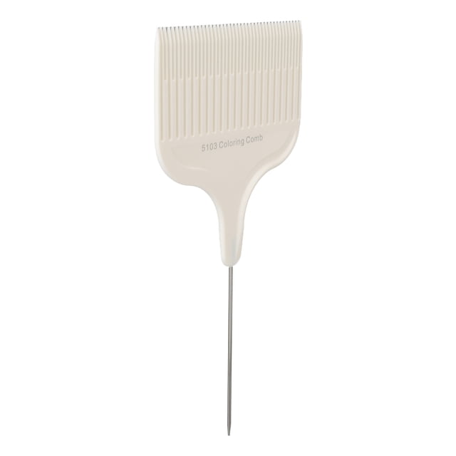 Professional Hair Highlighting Comb, Steel Needle Comb to Detangle Knots, Portable and Lightweight for Home and Salon Use