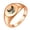 Rose Gold, variant on Women Men's Phoenix Stainless Steel Polished Ring Minimalist Personalized Vintage Band Jewelry Gold Size 5