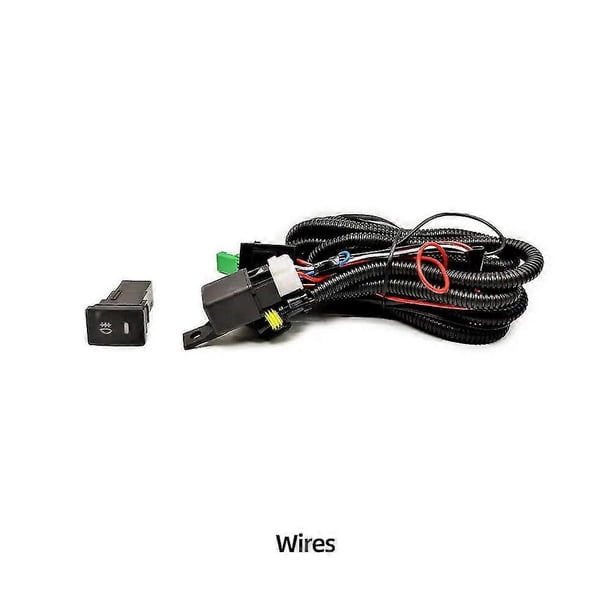 Luz antiniebla LED para Toyota Rav4 2009-2012, cable de faro antiniebla, interruptor, rejilla, cubierta, marco de luces antiniebla halógenas s202412247053