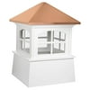 Good Directions Huntington Vinyl Cupola with Copper Roof - 54" Sq x 76"H