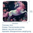 thumbnail image 5 of Unicorn 8.3x9.8 Inch Square Printed Desk Mat Mouse Pad for Office and Gaming, Non-Slip Rubber Bottom, 5 of 6