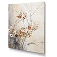 thumbnail image 2 of Designart "Minimal Harmony Of Beige And Blue Herbs I" Herbs Canvas Prints, 2 of 7