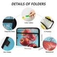 thumbnail image 3 of Expandable Folder with Colored Tabs, Desktop Folding Folder for Organizing Files by Category, with 13 Pockets, Suitable for Office Use Apple, 3 of 7