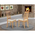 thumbnail image 3 of Juego de 2 sillas de comedor East West Furniture ANC-OAK-LC de roble, 3 of 4