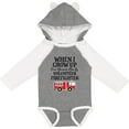 thumbnail image 3 of Inktastic Firefighter Volunteer Fireman Boys Long Sleeve Baby Bodysuit, 3 of 5