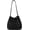 Black, variant on Women's Sequins Shoulder Hobo Bag Faux Leather Bucket Purse Large Capacity Shopping Handbag Satchel Purse