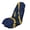 Barbados Flag & Typography Pattern, variant on XYZCANDO Rainbow Leopard Car Seat Protector Towel Cover Easy to Install for Gym Swimming, Soft Sweatproof Seat Cover Resists Fading