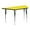 Yellow, variant on Flash Furniture Wren 22.5''W x 45''L Trapezoid Grey HP Laminate Activity Table - Standard Height Adjustable Legs