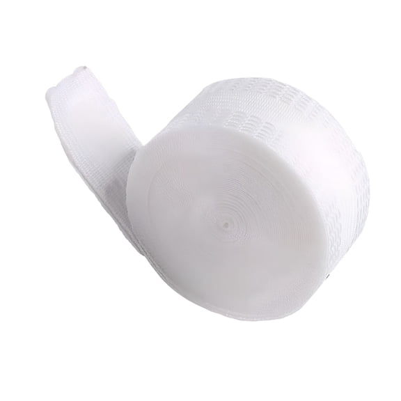 TUWAFE Polyester Hem Tape,Pants Fabric Tape,1 Inch X 5.5 Yards Pants Shortening Tape,Iron on Hemming Tape for Pants,Dress,Jeans,Trousers,White 5m